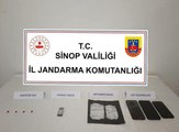 Sinop'ta uyuşturucu operasyonu: Aracın bardaklığından metamfetamin çıktı