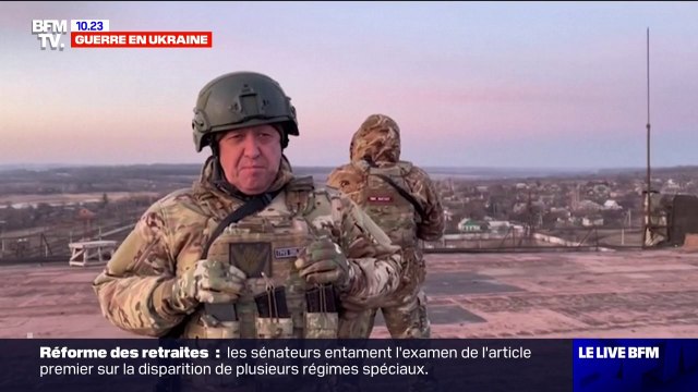 Evguéni Prigojine: La compagnie militaire privée Wagner a pratiquement encerclé Bakhmout