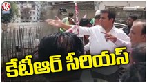 Minister KTR Inspects Steel Bridge Construction Works Between Katta Maisamma Temple-VST Junction | V6