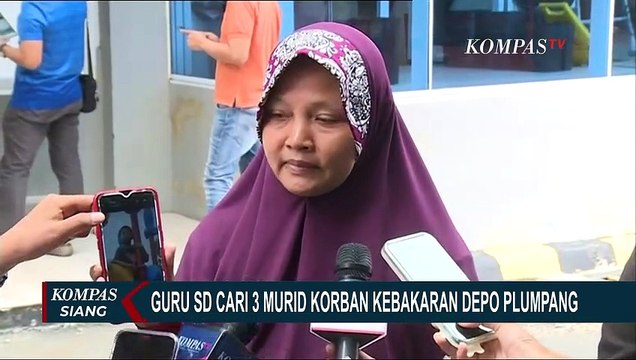 Guru SD Ini Cari 3 Murid yang Hilang Akibat Kebakaran Depo Pertamina Plumpang