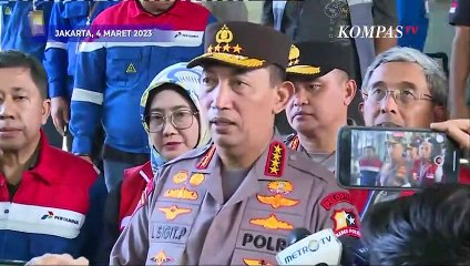 Kapolri Soal Dugaan Sementara Kebakaran: Gangguan Teknis Saat Isi Pertamax di Depo Plumpang