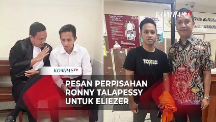 Ronny Talapessy Tulis Pesan Perpisahan untuk Richard Eliezer: Tugas Saya Mengawalmu Selesai