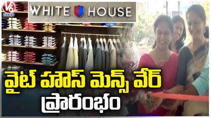 White House Mens Wear Store Launch At Secunderabad | V6 News