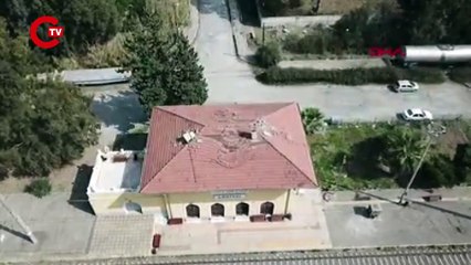 111 yıllık Dörtyol Tren İstasyonu da depremlerde hasar gördü