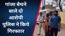 भिंड: पुलिस ने दो गांजा तस्कर पकड़े, 8 किलो गांजा किया जप्त