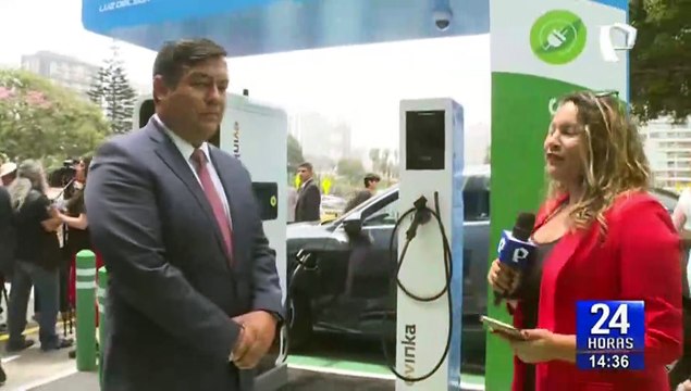 Miraflores: Luz del Sur inaugura primera estación de recarga para vehículos eléctricos