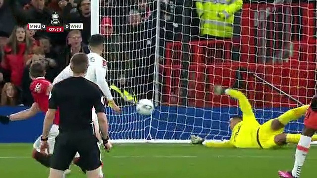 Manchester United 3-1 West Ham United Match Highlights & Goals