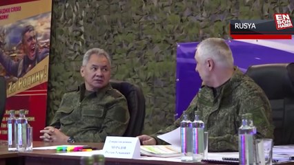 Rusya Savunma Bakanı Şoygu, Ukrayna’da savaşan Rus askerlerini denetledi