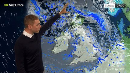 Met Office Afternoon Weather Forecast 04/03/23 - Some snow showers next week