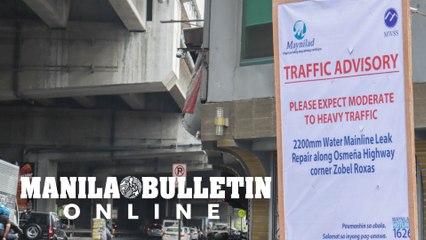 Maynilad service interruptions scheduled on March 5-7