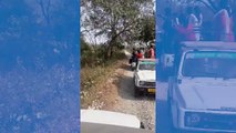 Rinocerontes atacam carro com turistas na Índia e 6 pessoas ficam feridas
