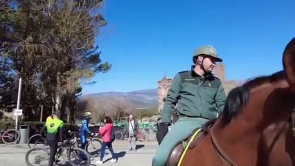 Las imágenes del dispositivo de la Guardia Civil en las Javieradas 2023