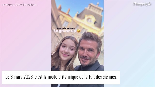 Victoria Beckham : David et ses enfants réunis pour la soutenir à la Fashion Week, Harper déjà immense !