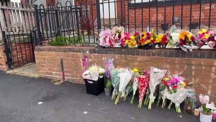 Touching floral tributes at murder scene in Chapeltown after Leeds man, 29, stabbed to death