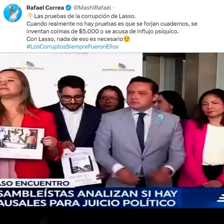 Las pruebas de la corrupción de Lasso.