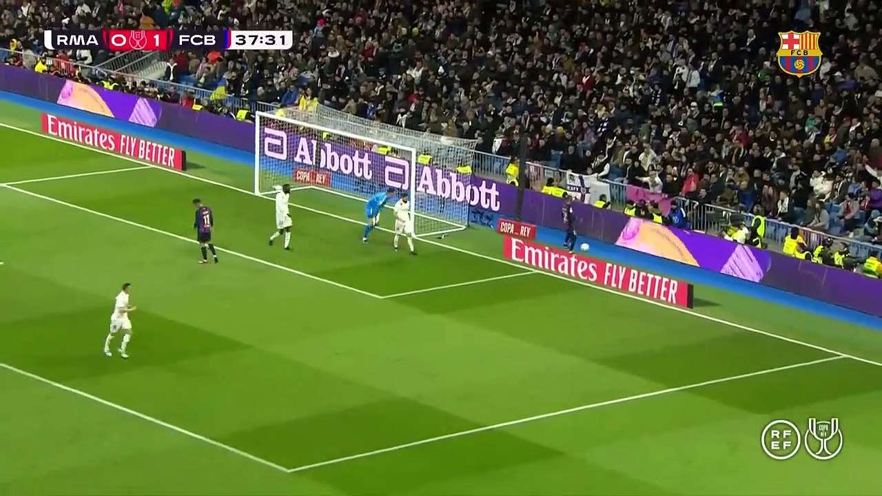 HIGHLIGHTS REAL MADRID 0-1 BARÇA I COPA DEL REY SEMIFINALS (EL CLÁSICO)