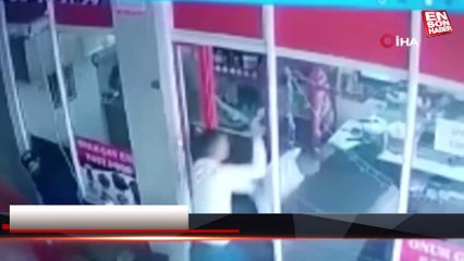 Balıkesir'deki bıçaklı kavga kameraya yansıdı