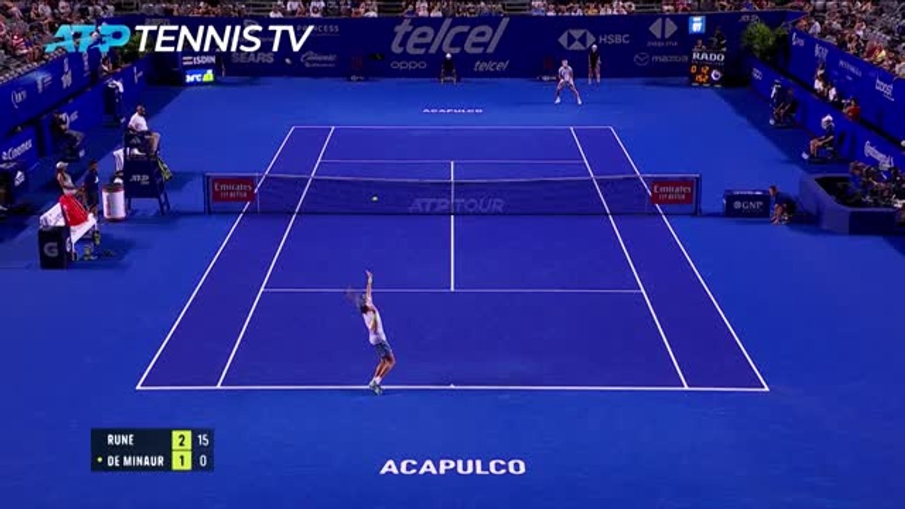Highlights: De Minaur erreicht Finale in Acapulco