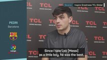 'As a little boy he was the best'- Pedri adamant Messi is the GOAT