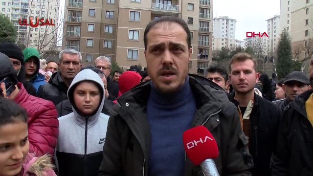 Site sakinleri aidat ücretlerini protesto etti