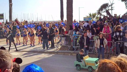 Children's parade full fun