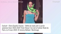 Flora Coquerel : Bustier et jupe fendue, l'ancienne Miss France fait l'unanimité en total look jean