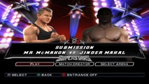 WWE SmackDown vs. Raw 2011 Mr. McMahon vs Jinder Mahal