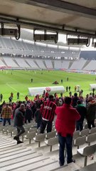 Karagümrük taraftarından ‘Bahçeli’ tezahüratı