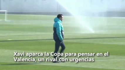 El Valencia pone a prueba su reacción ante un Barcelona diezmado