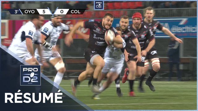 PRO D2 - Résumé Oyonnax Rugby-Colomiers Rugby: 34-9 - J23 - 2022-2023