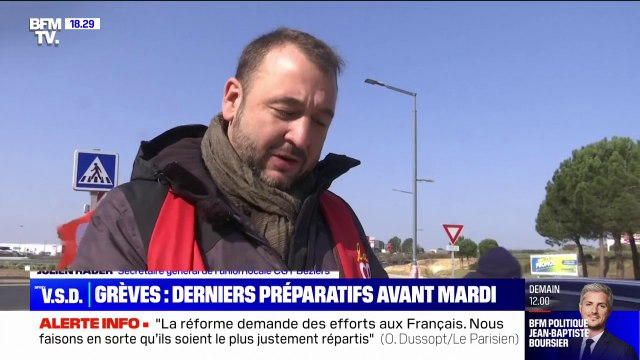 Réforme des retraites: les préparatifs avant la journée de mardi