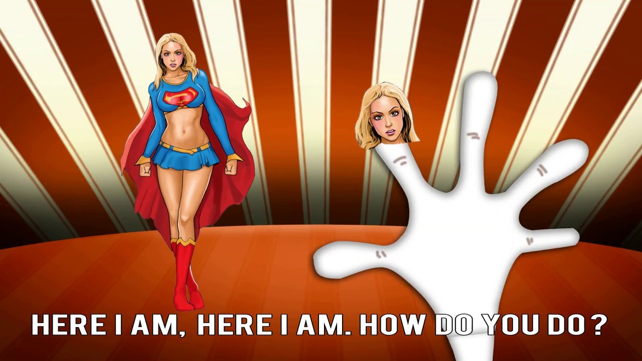 SUPER HERO  FINGER FAMILY SONG FOR TOODLER