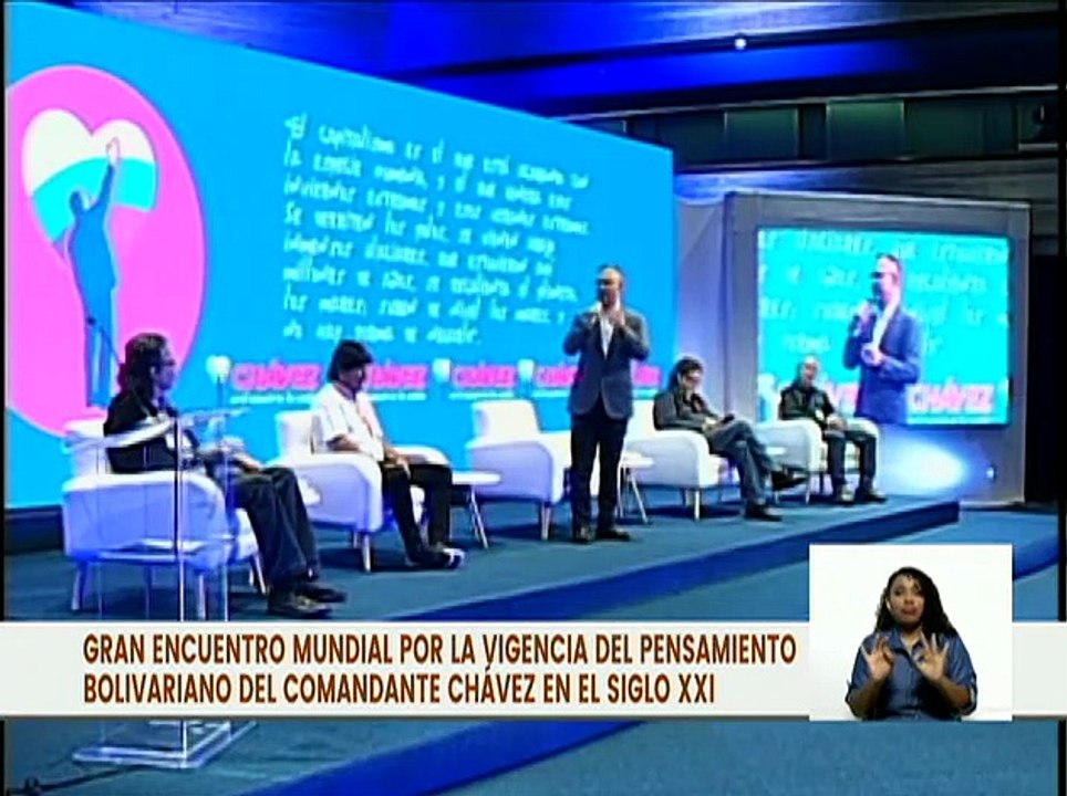 Ministro Villegas: Chávez retoma las banderas de Bolívar para reivindicar la identidad venezolana