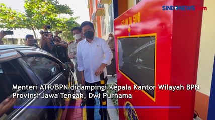 Menteri ATR Apresiasi Program Drive Thru Kantor Pertanahan Kabupaten Kendal