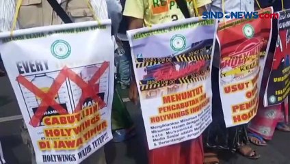 Unjuk Rasa Tuntut Holywings Ditutup Selamanya