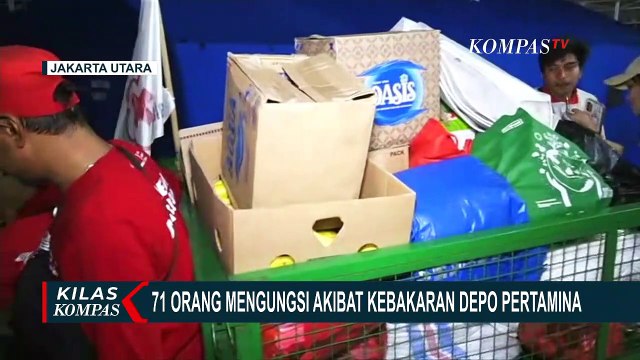 Pasca Kebakaran Depo Pertamina Plumpang, Begini Situasi Pengungsian PMI di Jakarta Utara!
