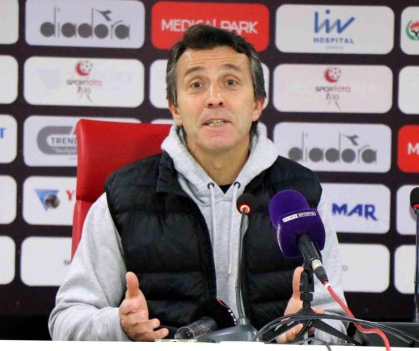 Bülent Korkmaz: "Hedefimiz Süper Lig, ligin sonunda göreceğiz"