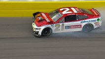 Burton hits wall during Group B practice at Las Vegas Motor Speedway