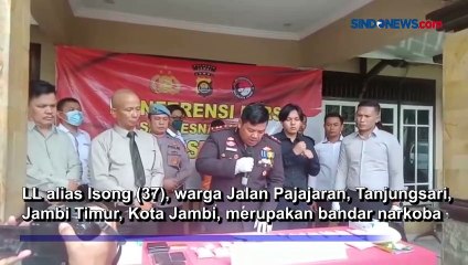 Edarkan Sabu Senilai Rp3 M, Bandar Narkoba Dibekuk di Warung