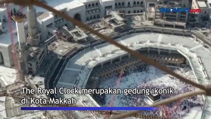 Menyaksikan Kakbah dari The Royal Clock Makkah