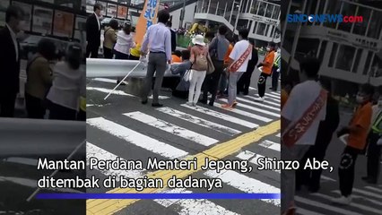 Mantan PM Jepang Shinzo Abe Ditembak di Dada, Hilang Kesadaran