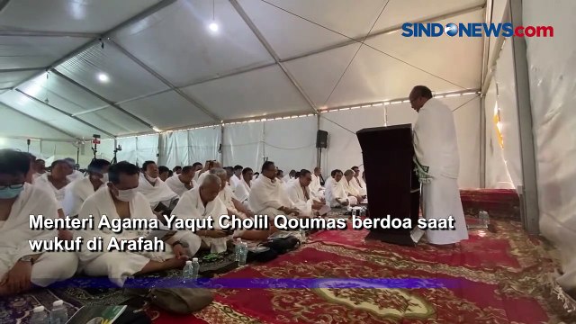 Momen Haji Akbar, Ini Doa Menag saat Wukuf di Arafah