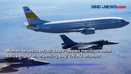 Disambut Elang-elang Muda TNI AU di Langit Iswahjudi, Prabowo Teteskan Air Mata Bangga