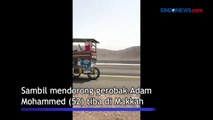 Jalan Kaki Dorong Gerobak dari Inggris ke Makkah, Ini Pengakuan Adam Mohammed