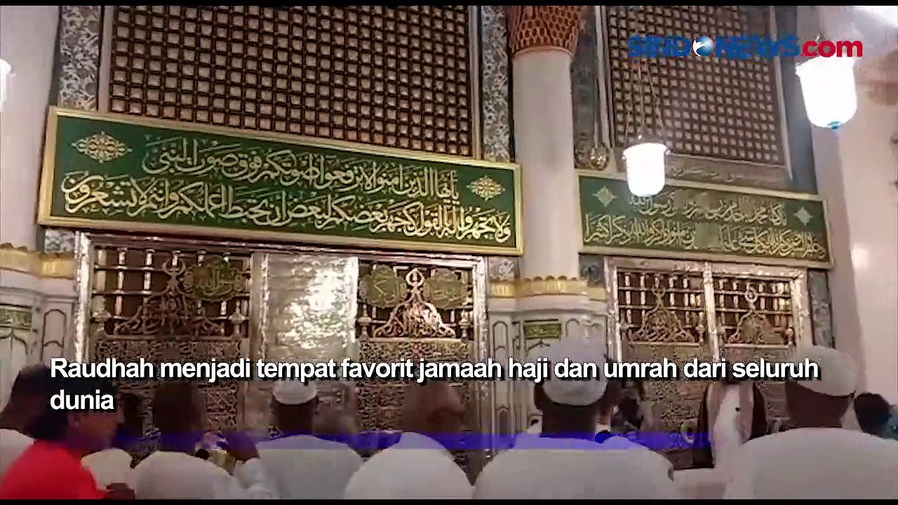 Inilah Raudhah Taman Surga, Tempat Favorit Jama...