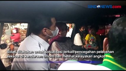 Sidak Angkot Diduga Tempat Terjadinya Pelecehan di Tebet, Wagub DKI: Segera Lapor!