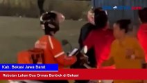 Rebutan Lahan Dua Ormas Bentrok di Bekasi