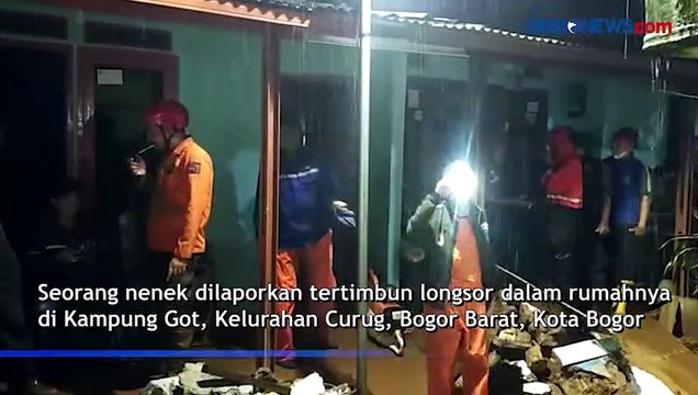 Nenek di Bogor Dilaporkan Tertimbun Longsor saat Hujan Deras, Tim SAR Lakukan Pencarian