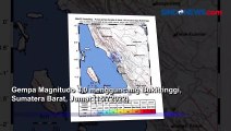 Tengah Malam, Gempa Magnitudo 3,0 Guncang Bukittinggi