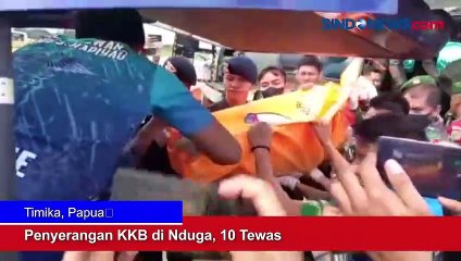 Penyerangan KKB di Nduga, 10 Tewas